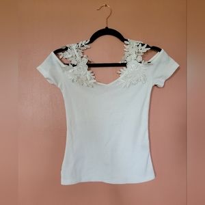SHEIN brand off the shoulder top, size XS